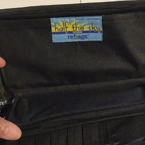 Half the Sky Rebagz Wristlet Recycled Juice Box - Picture 3 of 8